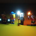 voxel characters